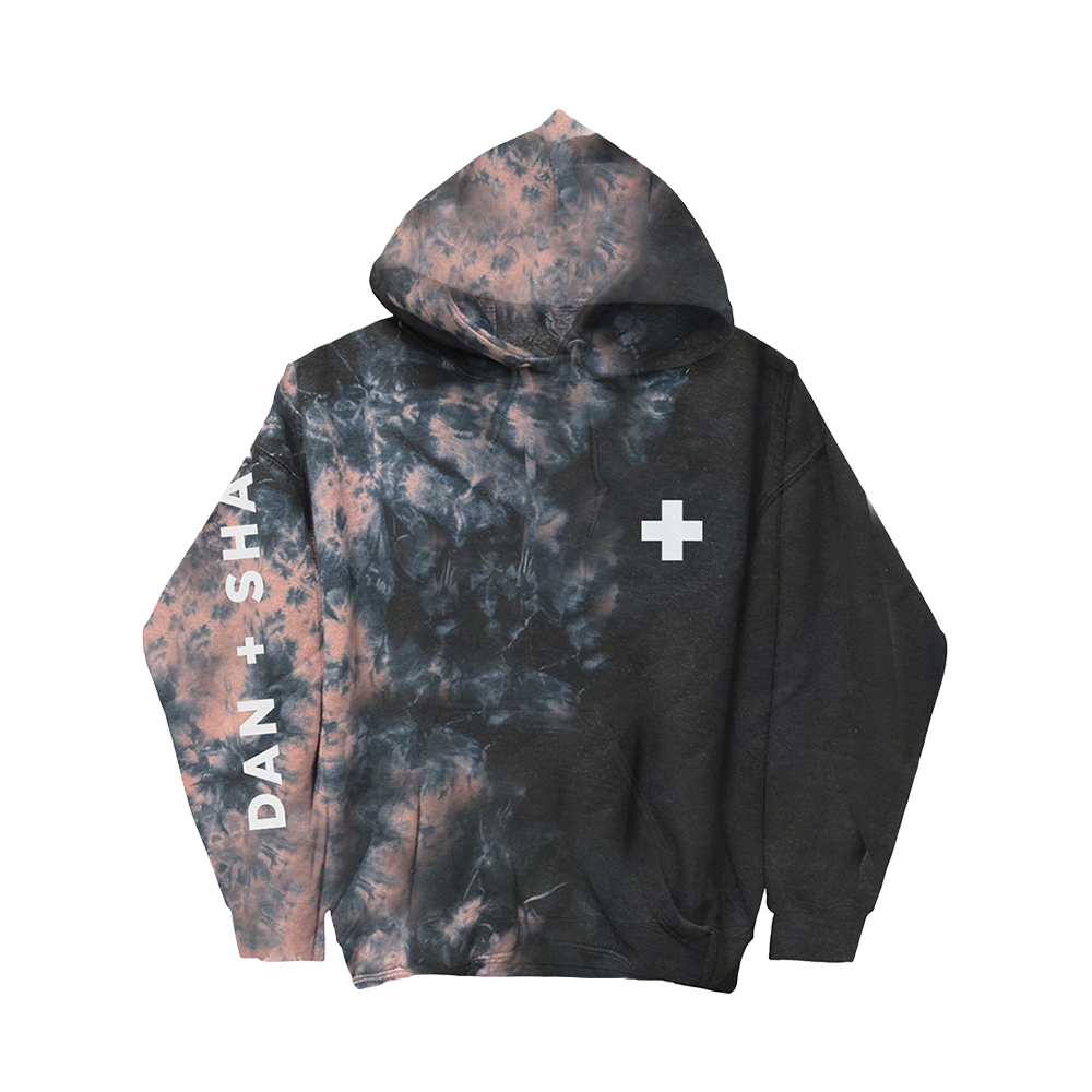 Tie Dye Logo Hoodie Front