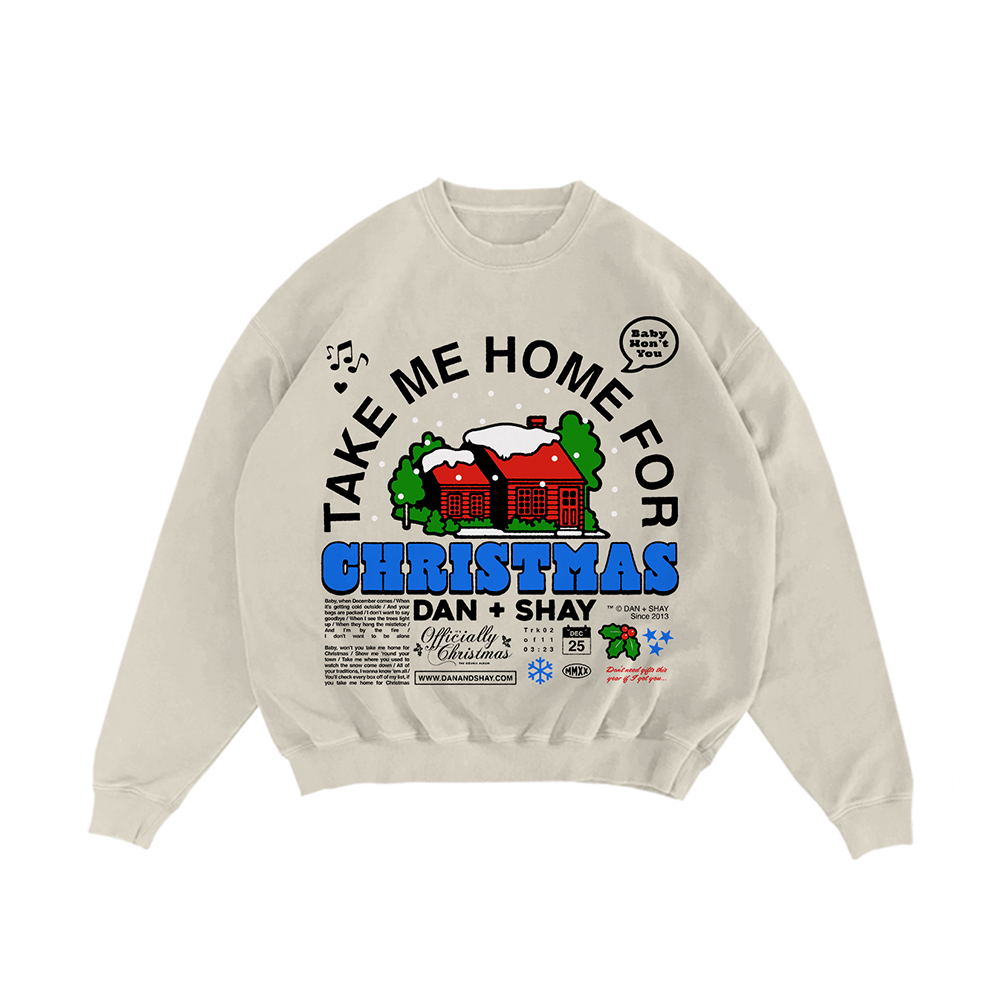 Christmas crew neck online