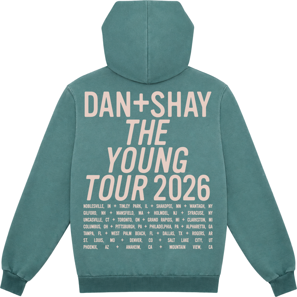 The Young Tour Pullover Hoodie Back