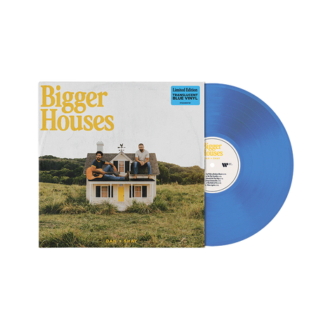 Bigger Houses Vinyl (Translucent Blue)
