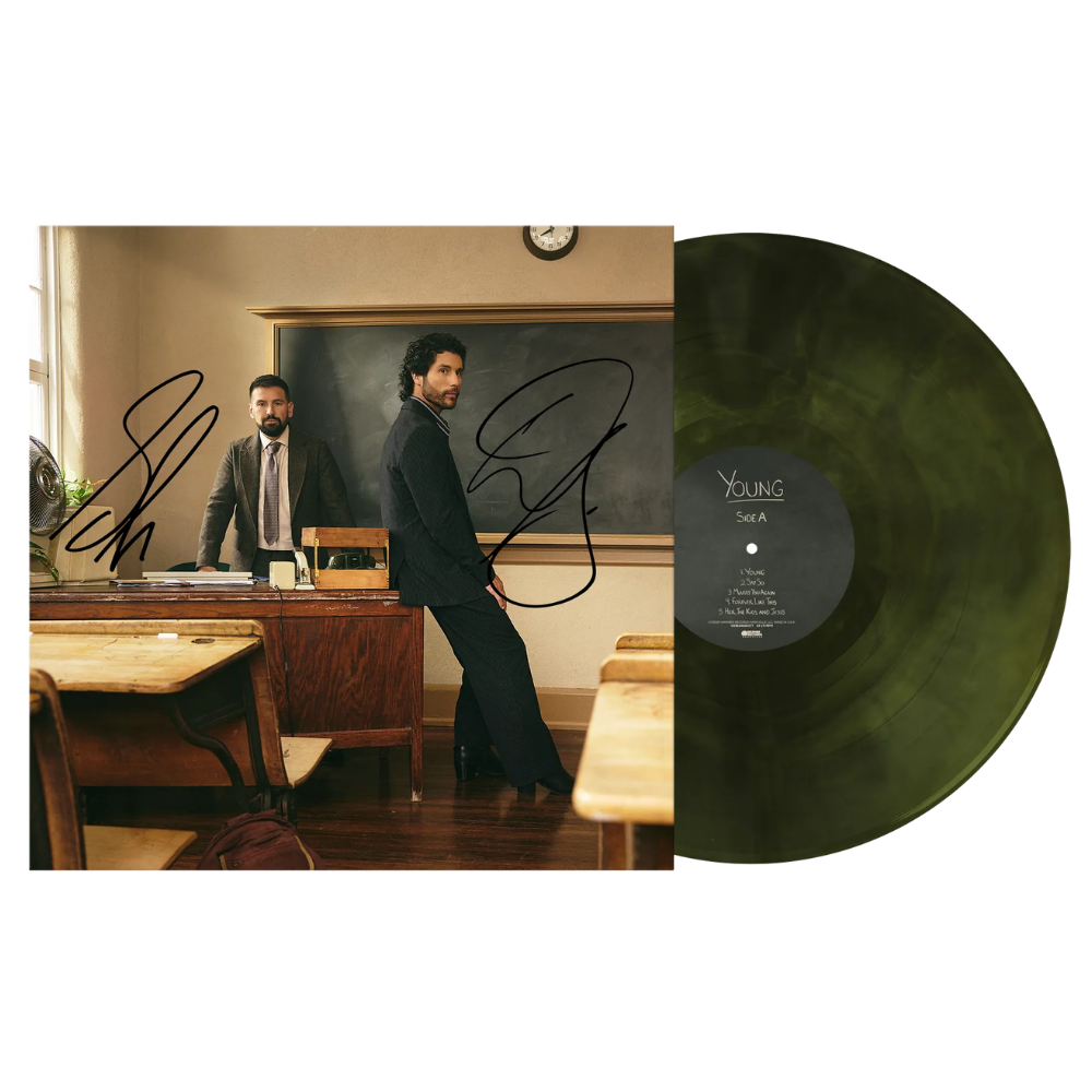 Young Chalkboard Green Vinyl (Signed)