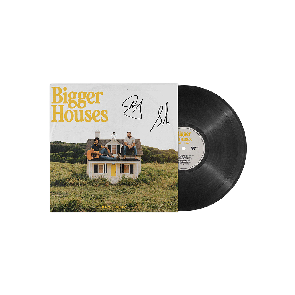 Bigger Houses Black Vinyl (Signed)