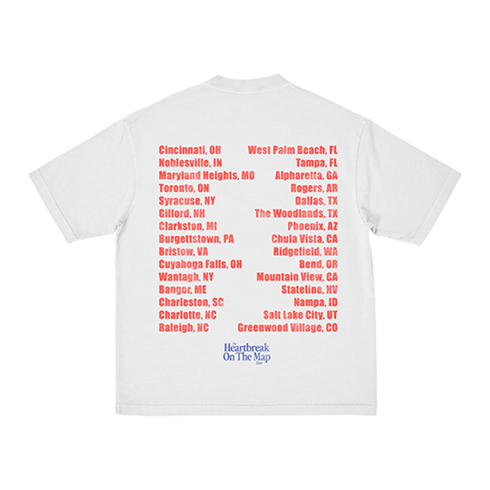 Heartbreak Summer Tour T-Shirt Back