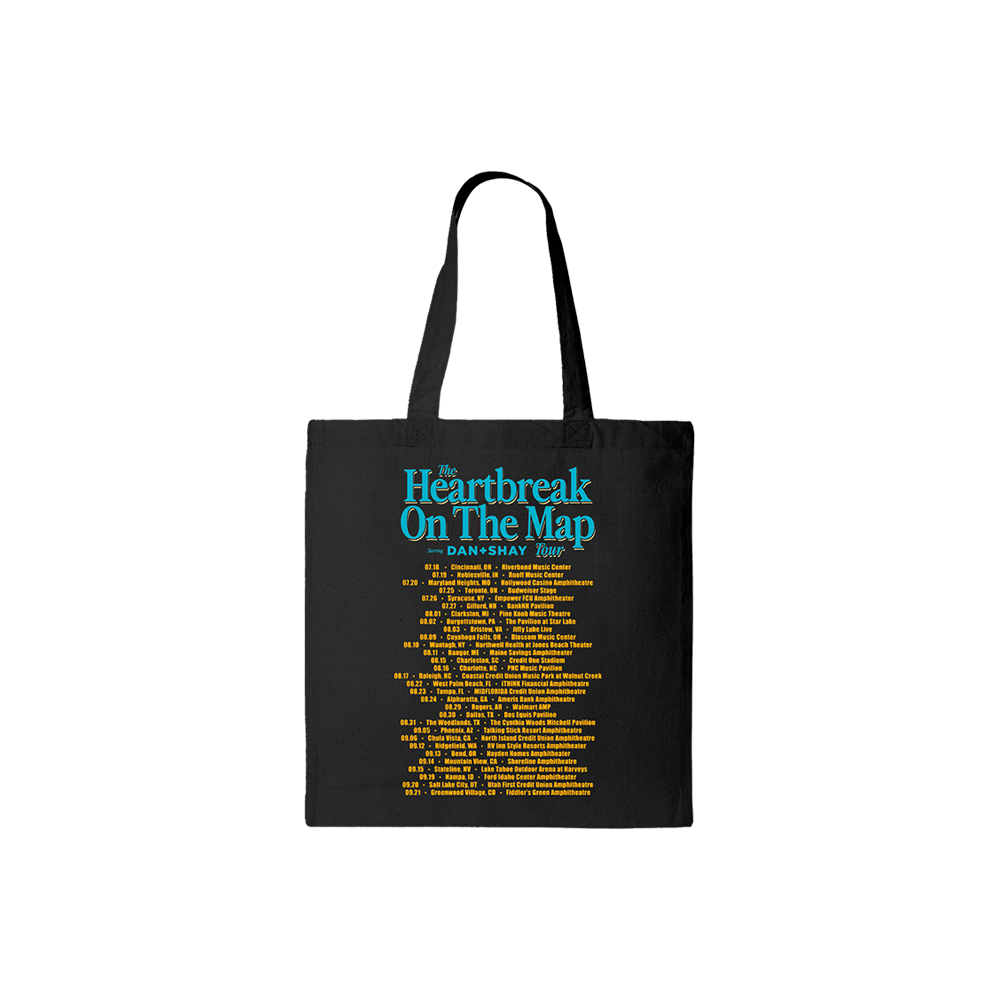 Heartbreak Tour Tote Bag Back